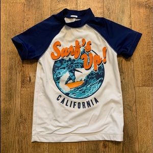 Swim shirt Size 6 boy